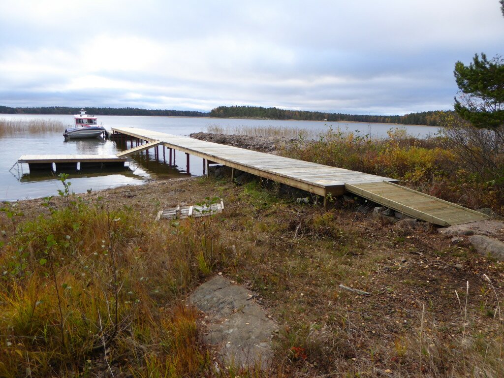 Kalvö krontorp (nya bryggan)